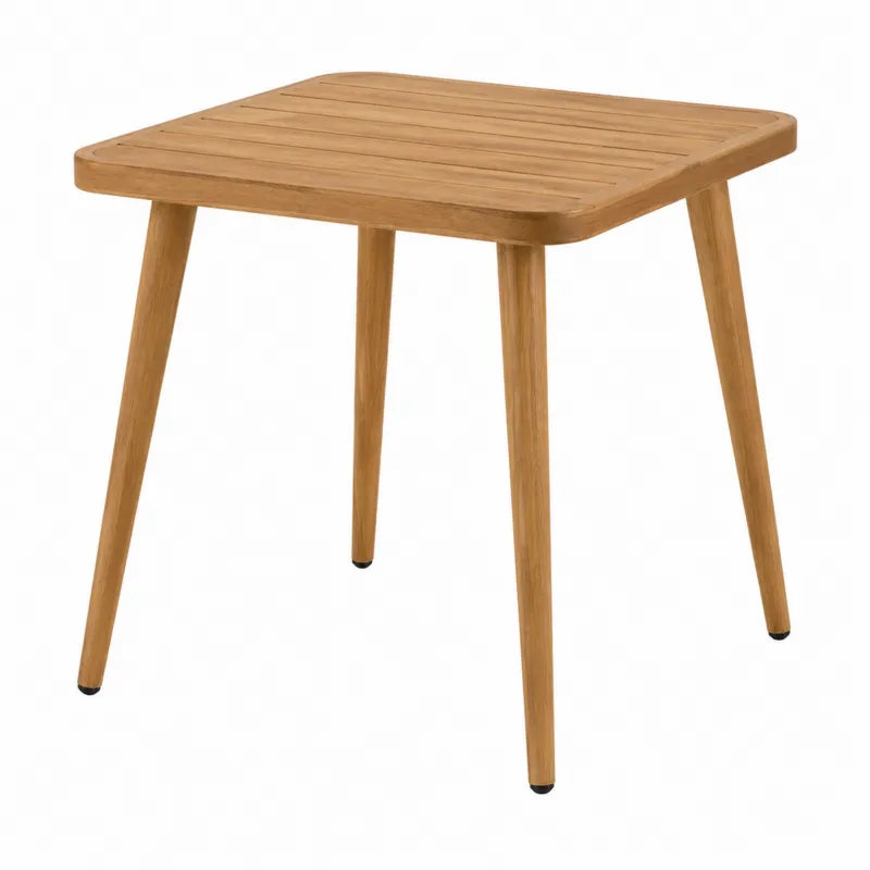 St¨®? ogrodowy kwadratowy z drewna teak 60x60x75