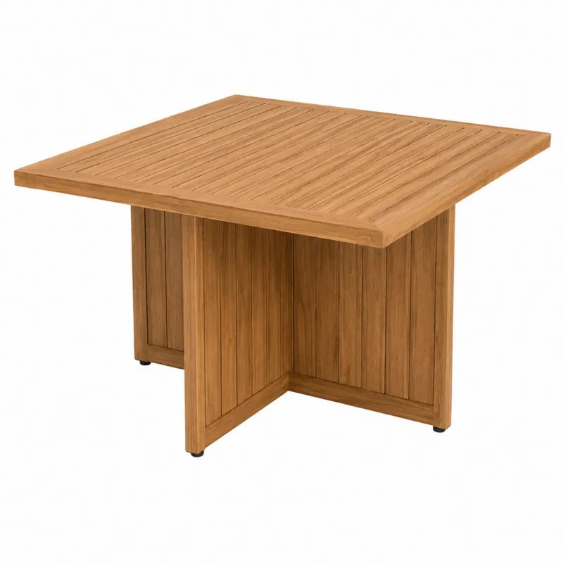 Kwadratowy st¨®? teakowy 80x80x75
