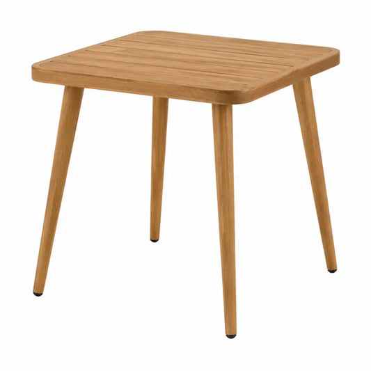 St¨®? ogrodowy kwadratowy z drewna teak 60x60x75