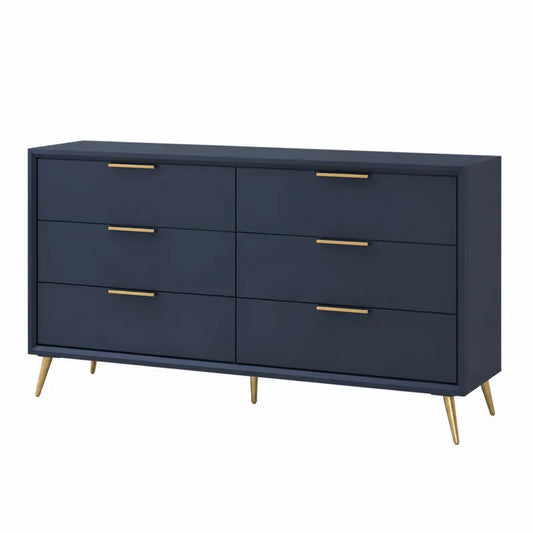 Komoda z 6 szufladami MDF