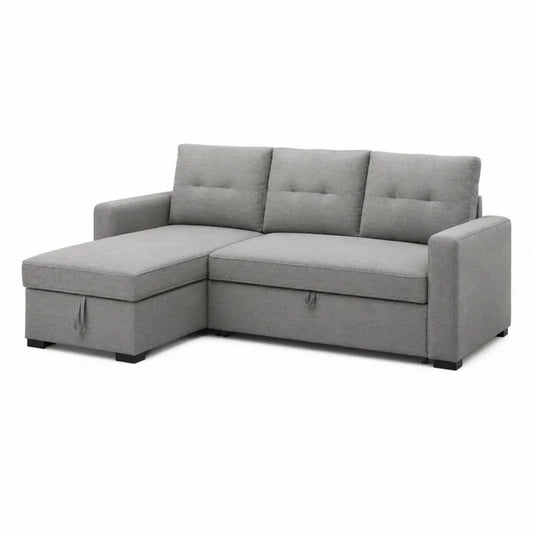 Sofa naro?na 3-osobowa z poliestrow? tapicerk?,